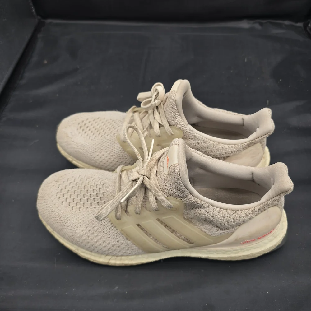 Adidas Cream Athletic‎ Shoes with Boost Cushioning